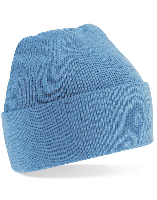 B45 Beechfield Original Cuffed Beanie Sky Blue B45 Beechfield Original Cuffed Beanie Sky Blue