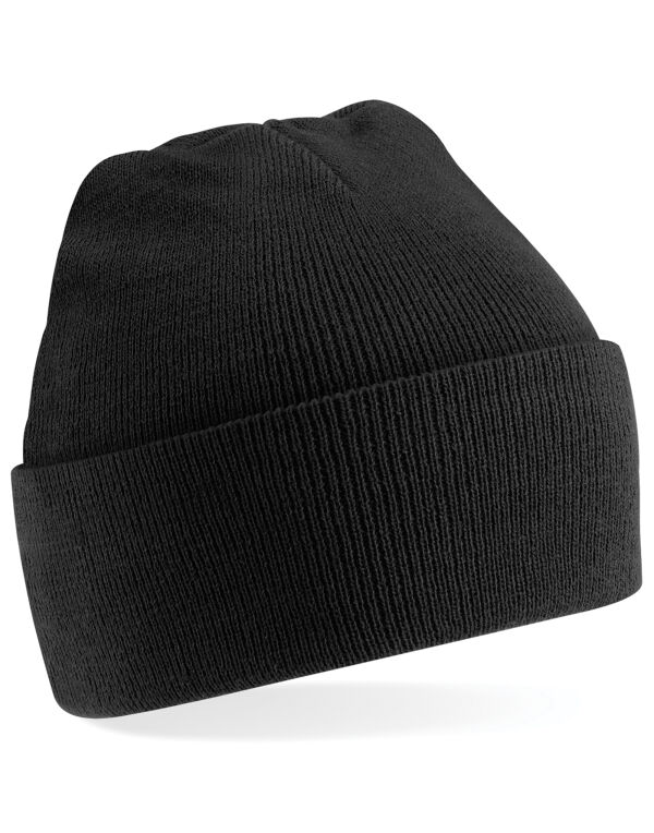 B45B Beechfield Junior Original Cuffed Beanie Black