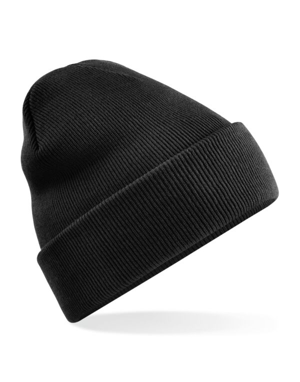 B45R Beechfield Recycled Original Cuffed Beanie Black B45R Beechfield Recycled Original Cuffed Beanie Black