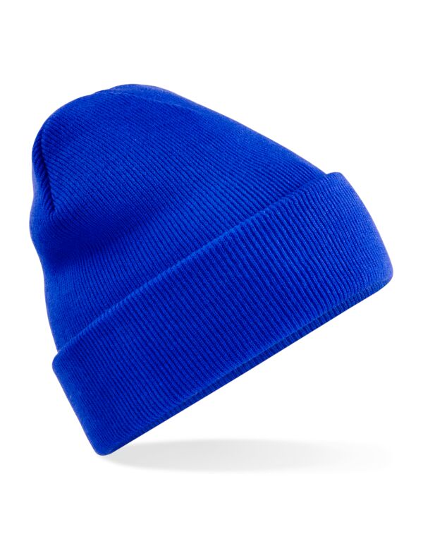 B45R Beechfield Recycled Original Cuffed Beanie Bright Royal