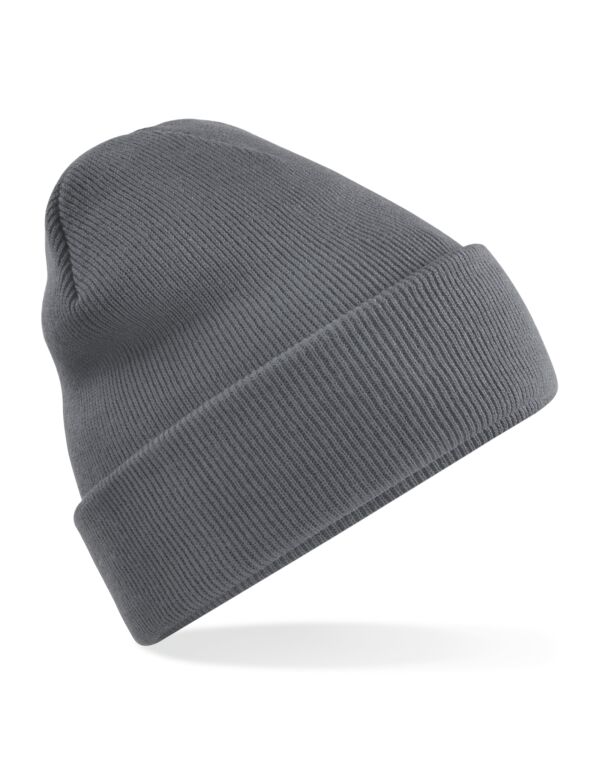 B45R Beechfield Recycled Original Cuffed Beanie Graphite