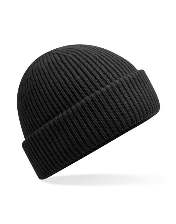 B508R Beechfield Wind Resistant Breathable Elements Beani Black B508R Beechfield Wind Resistant Breathable Elements Beani Black
