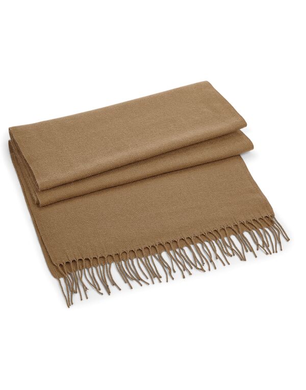 B500 Beechfield Classic Woven Scarf Biscuit
