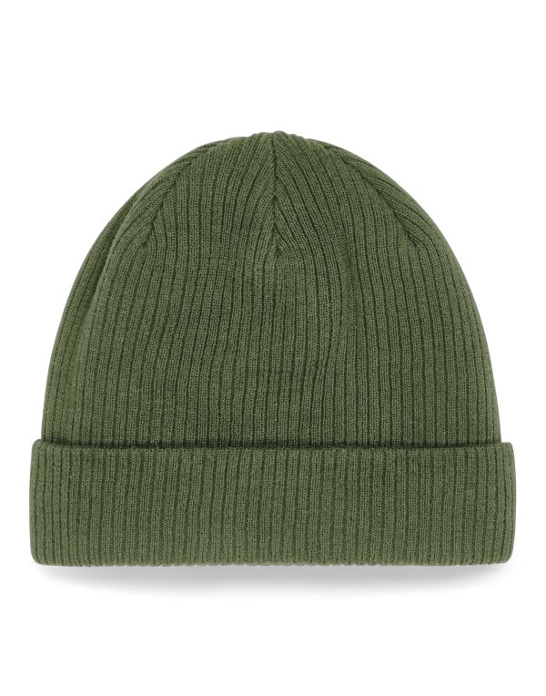 B50N Beechfield Organic Cotton Beanie Olive B50N Beechfield Organic Cotton Beanie Olive