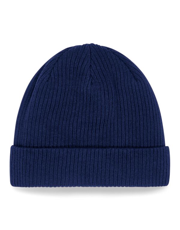 B50N Beechfield Organic Cotton Beanie Oxford Navy B50N Beechfield Organic Cotton Beanie Oxford Navy