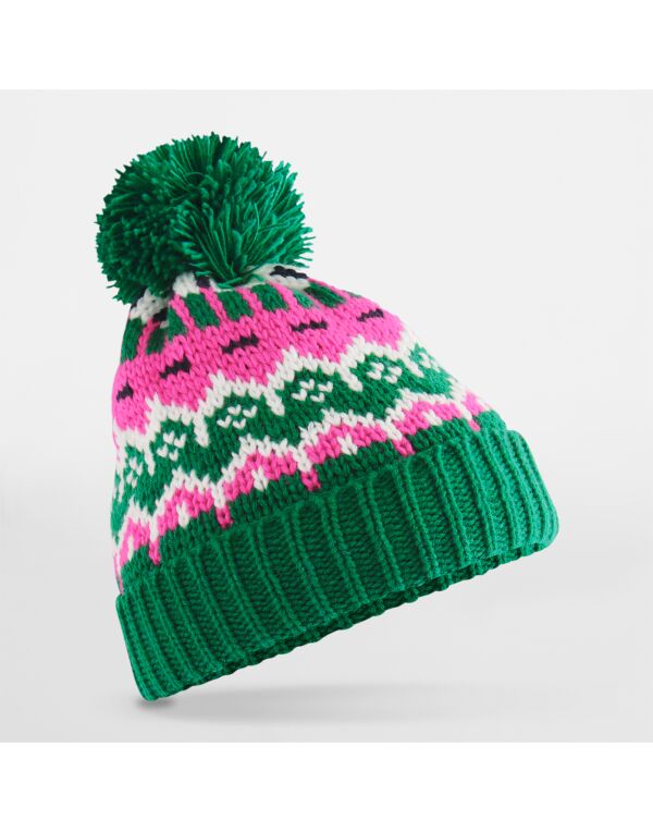 B528 Beechfield Retro Ski Beanie Alpine Lodge