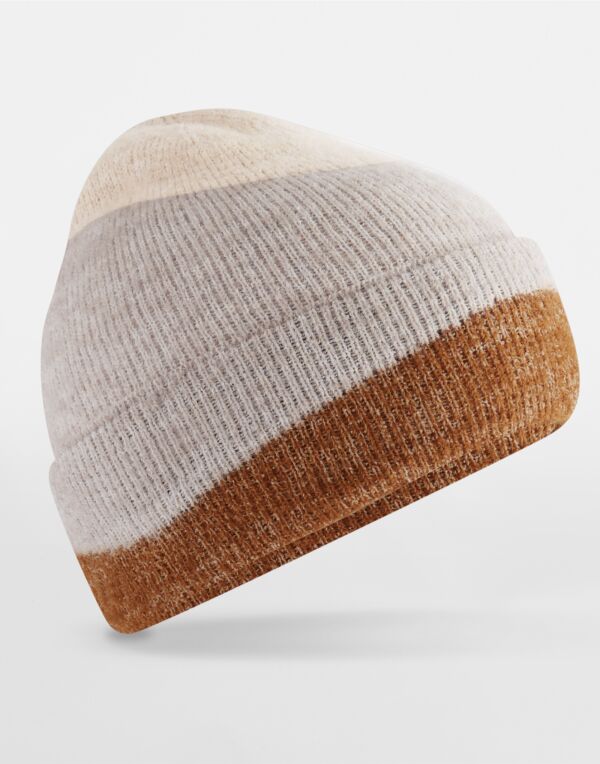 B532 Beechfield Soft Wave Beanie Oatmeal/Natural Stone/Biscuit