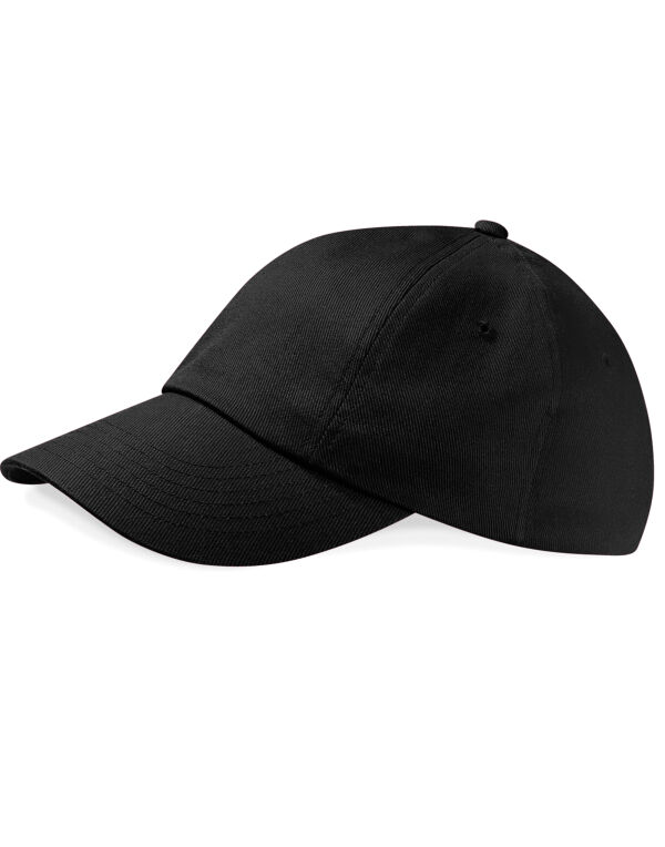 B58 Beechfield Low Profile Heavy Cotton Drill Cap Black B58 Beechfield Low Profile Heavy Cotton Drill Cap Black