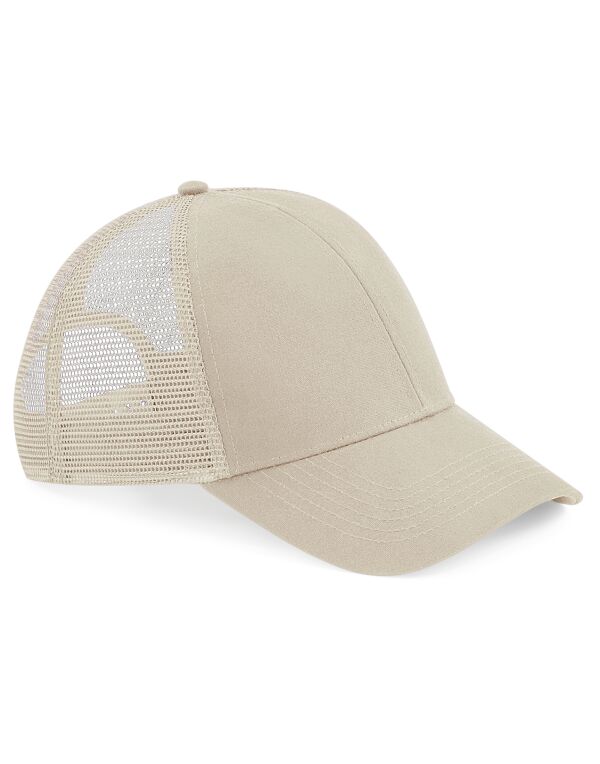 B60 Beechfield Organic Cotton Trucker Sand B60 Beechfield Organic Cotton Trucker Sand