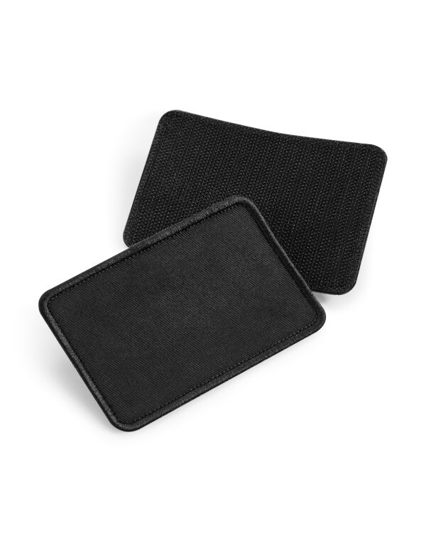 B600 Beechfield Cotton Removable Patch Black