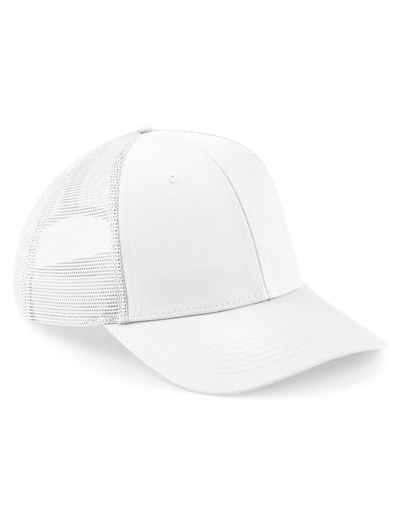 B646 Beechfield Urbanwear Trucker White B646 Beechfield Urbanwear Trucker White