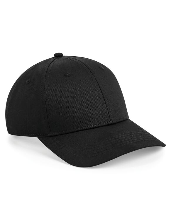 B648 Beechfield Urbanwear 6 Panel Snapback Black