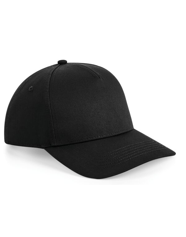 B649 Beechfield Urbanwear 5 Panel Snapback Black B649 Beechfield Urbanwear 5 Panel Snapback Black