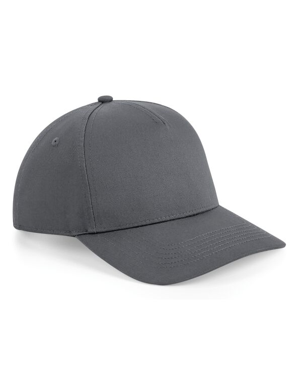 B649 Beechfield Urbanwear 5 Panel Snapback Graphite Grey