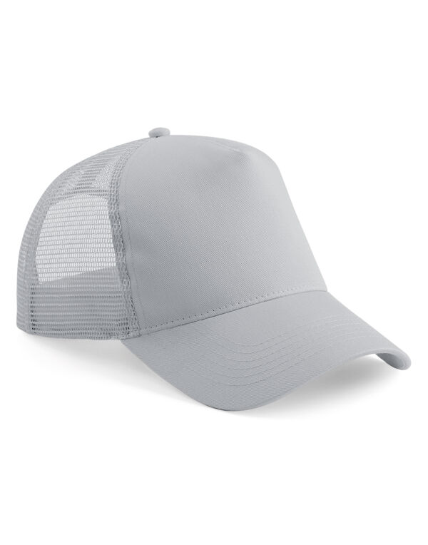 B640 Beechfield Snapback Trucker Light Grey/Light Grey B640 Beechfield Snapback Trucker Light Grey/Light Grey