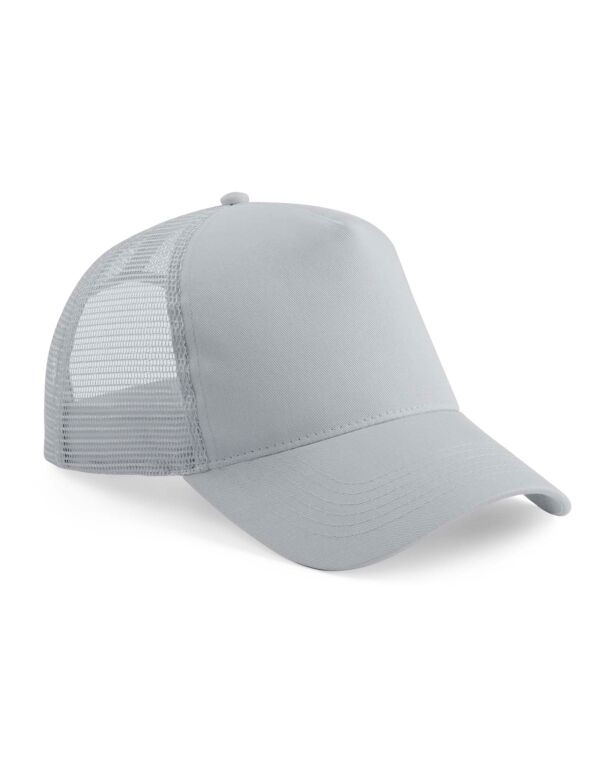 B640B Beechfield Junior Snapback Trucker Light Grey/Light Grey B640B Beechfield Junior Snapback Trucker Light Grey/Light Grey