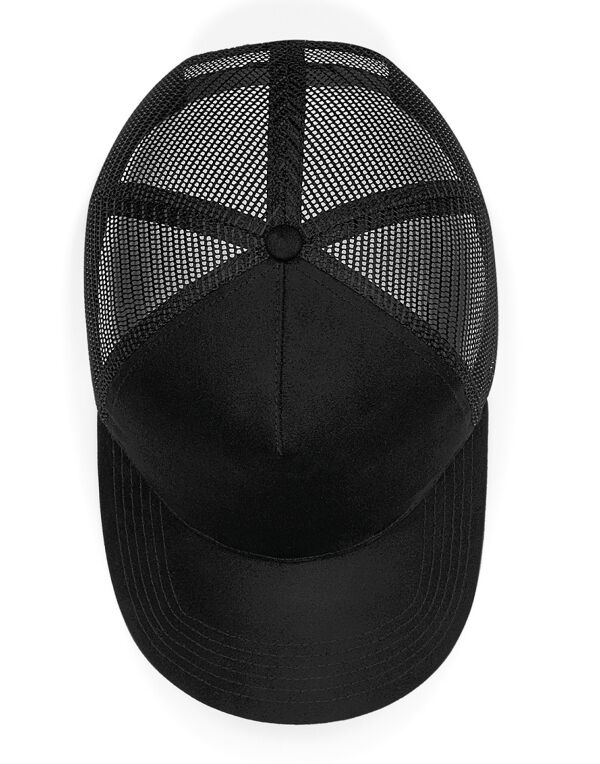 B643 Beechfield Suede Snapback Trucker Black B643 Beechfield Suede Snapback Trucker Black