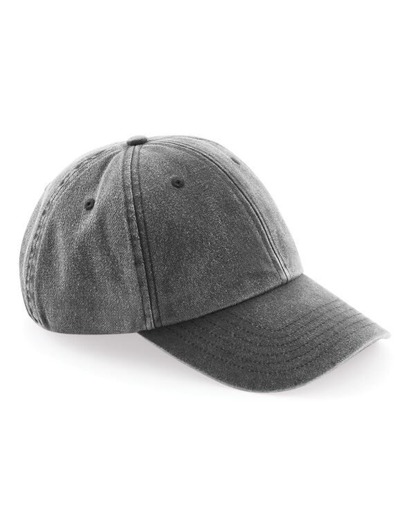 B655 Vintage Black Low Profile Vintage Cap B655 Vintage Black Low Profile Vintage Cap