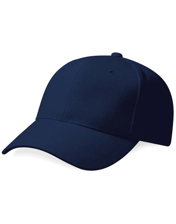 B65 Beechfield Pro-Style Heavy Brushed Cotton Cap French Navy B65 Beechfield Pro-Style Heavy Brushed Cotton Cap French Navy