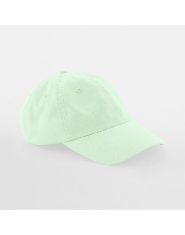 B653B Beechfield Junior Low Profile 6 Panel Dad Cap Pastel Mint B653B Beechfield Junior Low Profile 6 Panel Dad Cap Pastel Mint