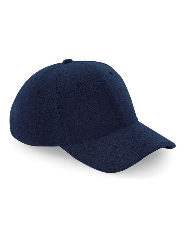 B677 Beechfield Jersey Athleisure Baseball Cap French Navy B677 Beechfield Jersey Athleisure Baseball Cap French Navy