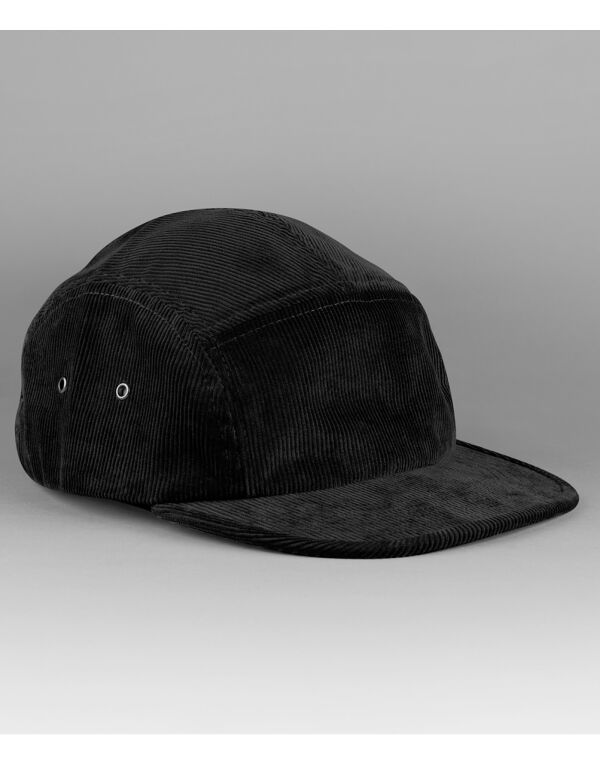 B679 Black EarthAware® Organic Cord Camper Cap