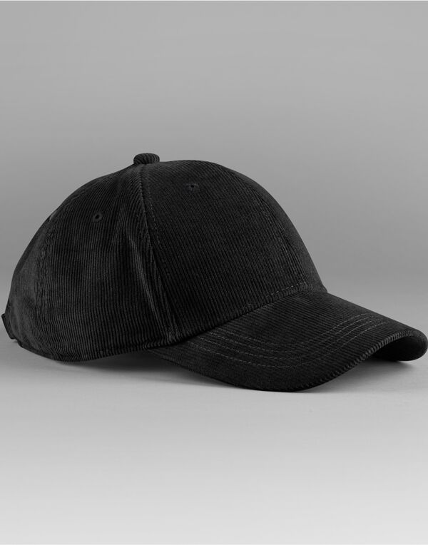 B680 Beechfield EarthAware Organic Cord Baseball Cap Black B680 Beechfield EarthAware Organic Cord Baseball Cap Black