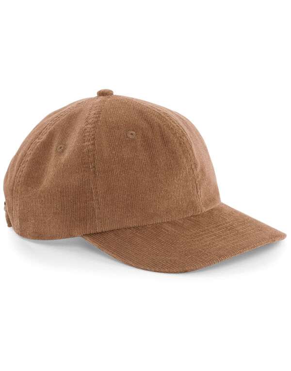 B682 Beechfield Heritage Cord Cap Camel