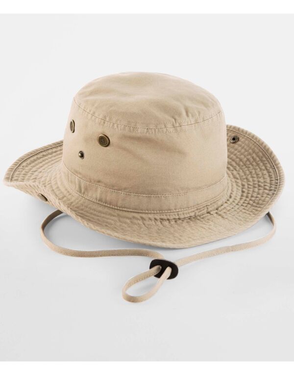 B789 Beechfield Outback Hat Pebble