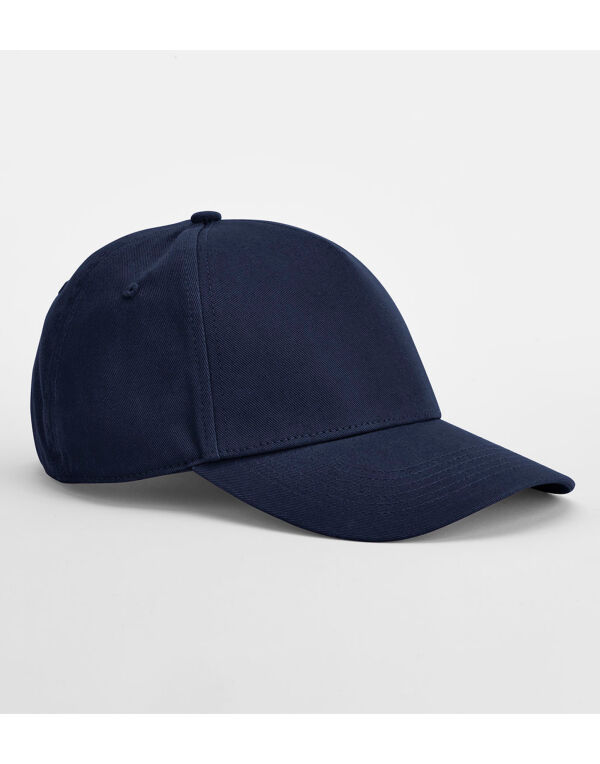 B825 Beechfield EarthAware Classic Organic 5 Panel Cap French Navy