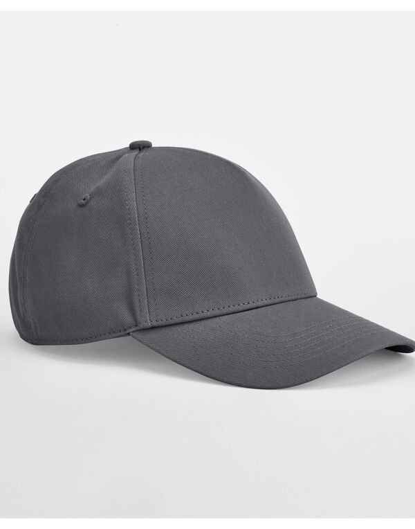 B825 Beechfield EarthAware Classic Organic 5 Panel Cap Graphite Grey B825 Beechfield EarthAware Classic Organic 5 Panel Cap Graphite Grey