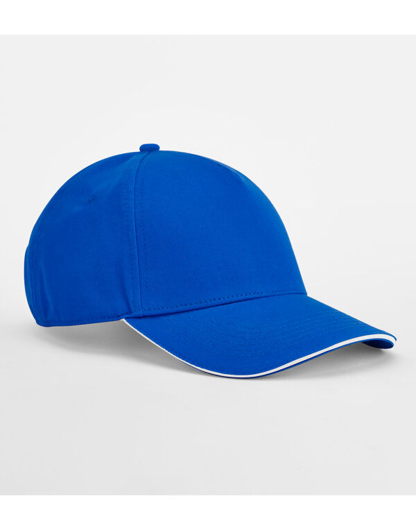 B825C Beechfield EarthAware Classic Organic Cap Bright Royal/White