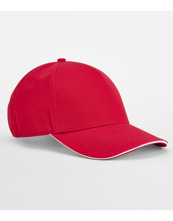 B825C Beechfield EarthAware Classic Organic Cap Classic Red/White