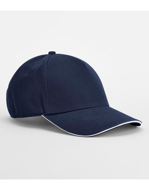 B825C Beechfield EarthAware Classic Organic Cap French Navy/White