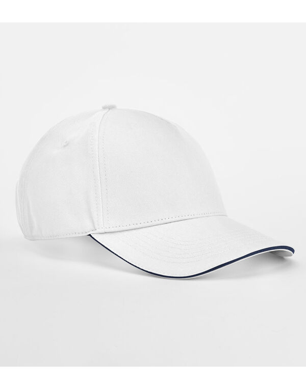 B825C Beechfield EarthAware Classic Organic Cap White/French Navy