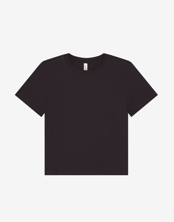 BE6110 Bella Women’s Heavy Boxy Tee Dark Grey