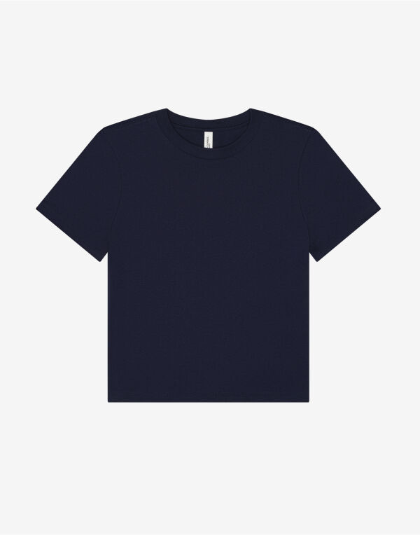 BE6110 Bella Women’s Heavy Boxy Tee Navy
