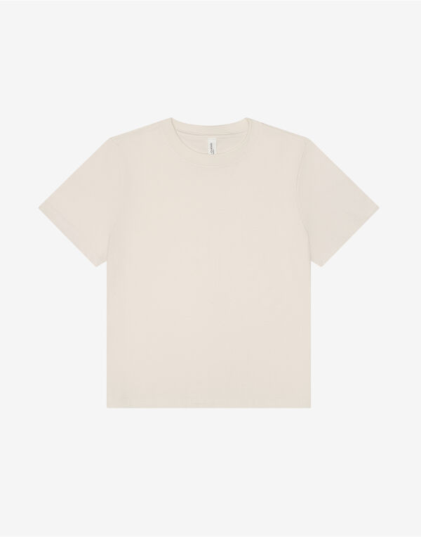 BE6110 Vintage White Women’s Heavy Boxy Tee
