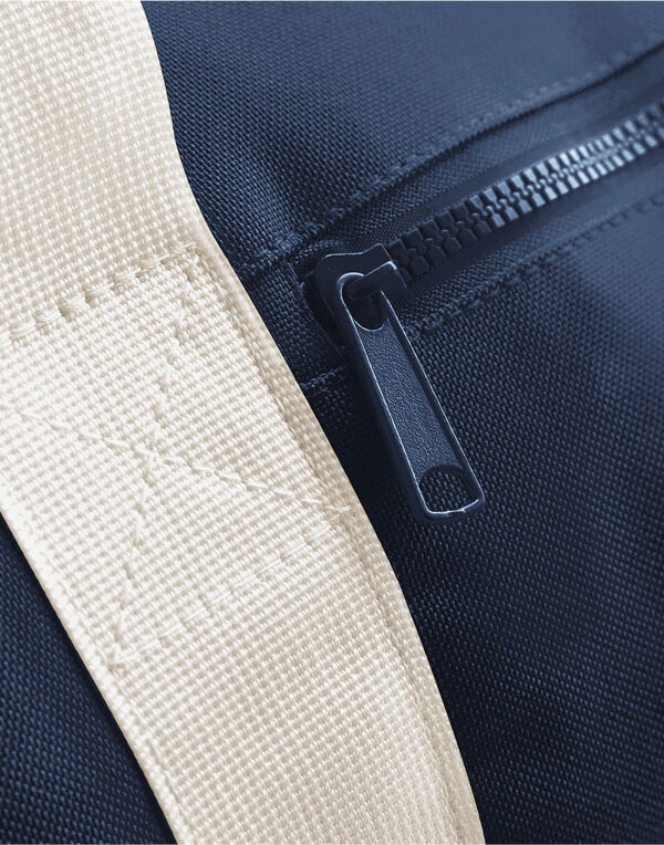 BG140 French Navy/Off White Original Barrel Bag