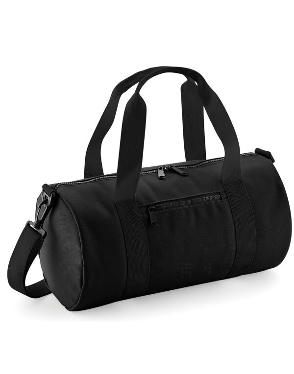 BG140S Bagbase Mini Barrel Bag Black/Black