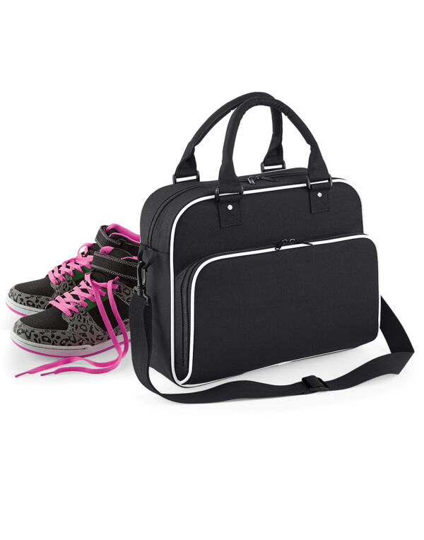 BG145 Bagbase Junior Dance Bag Black/White BG145 Bagbase Junior Dance Bag Black/White