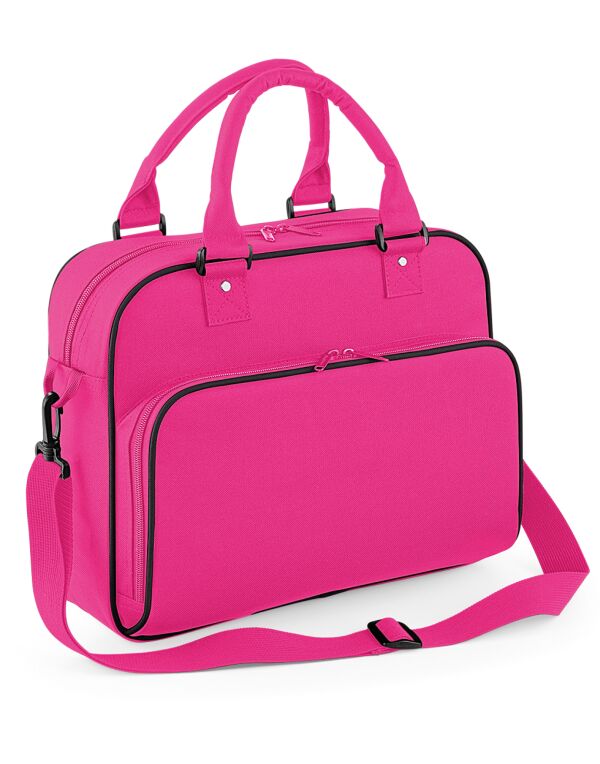 BG145 Bagbase Junior Dance Bag Fuchsia/Black