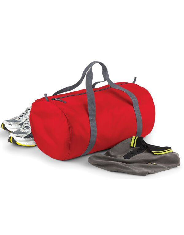 BG150 Classic Red Packaway Barrel Bag