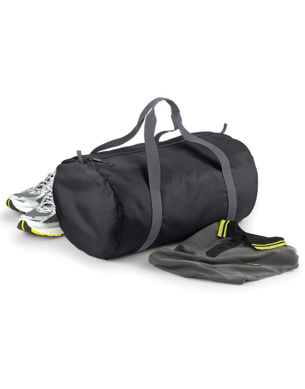 BG150 Bagbase Packaway Barrel Bag Black BG150 Bagbase Packaway Barrel Bag Black