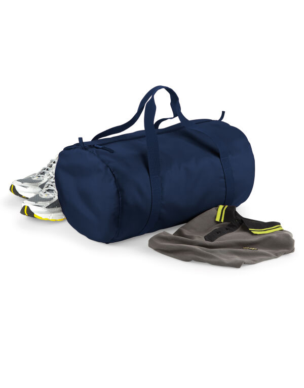 BG150 French Navy/French Navy Packaway Barrel Bag