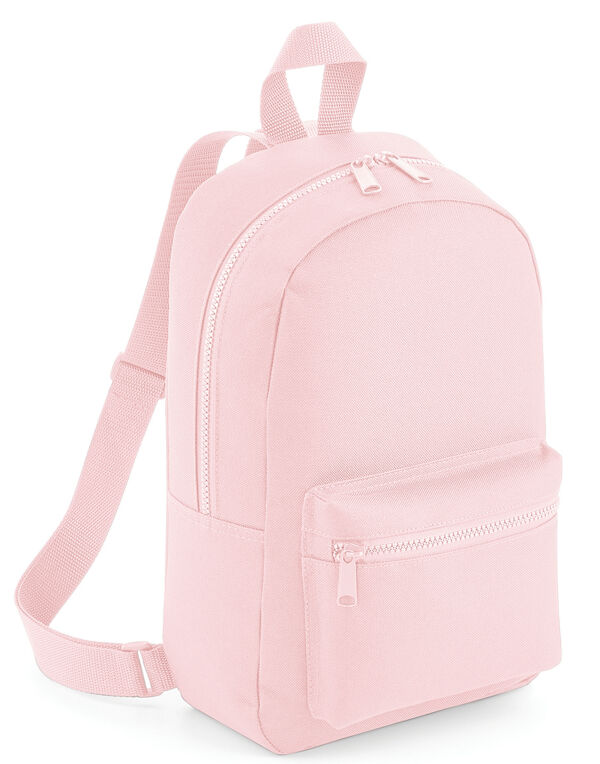 BG153 Bagbase Mini Essential Fashion Backpack Powder Pink