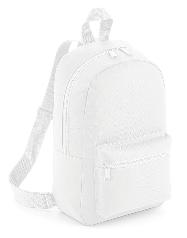 BG153 Bagbase Mini Essential Fashion Backpack White