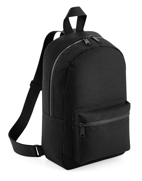 BG153 Bagbase Mini Essential Fashion Backpack Black