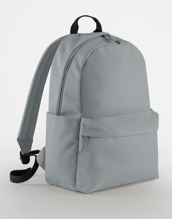 BG185 Pure Grey Premium Recycled Backpack BG185 Pure Grey Premium Recycled Backpack