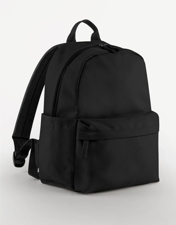 BG185S Bagbase Premium Recycled Mini Backpack Black